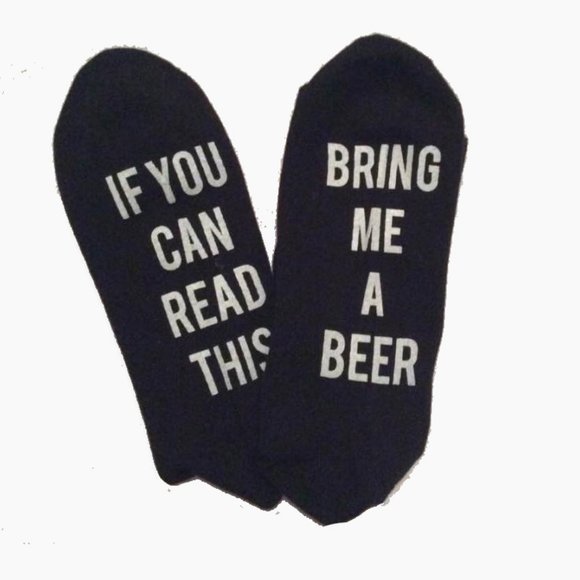 BRING ME A BEER BAMBOO DRESS SOCKS - Picture 1 of 1